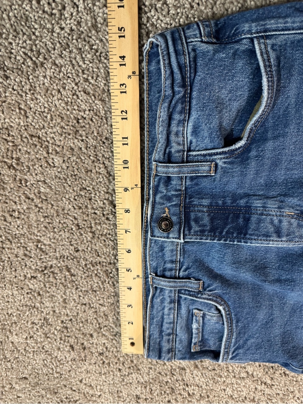 Favorite Daughter The Morgan Shortie Beacon Bootcut Jeans Women’s Size 28 - Picture 5 of 16